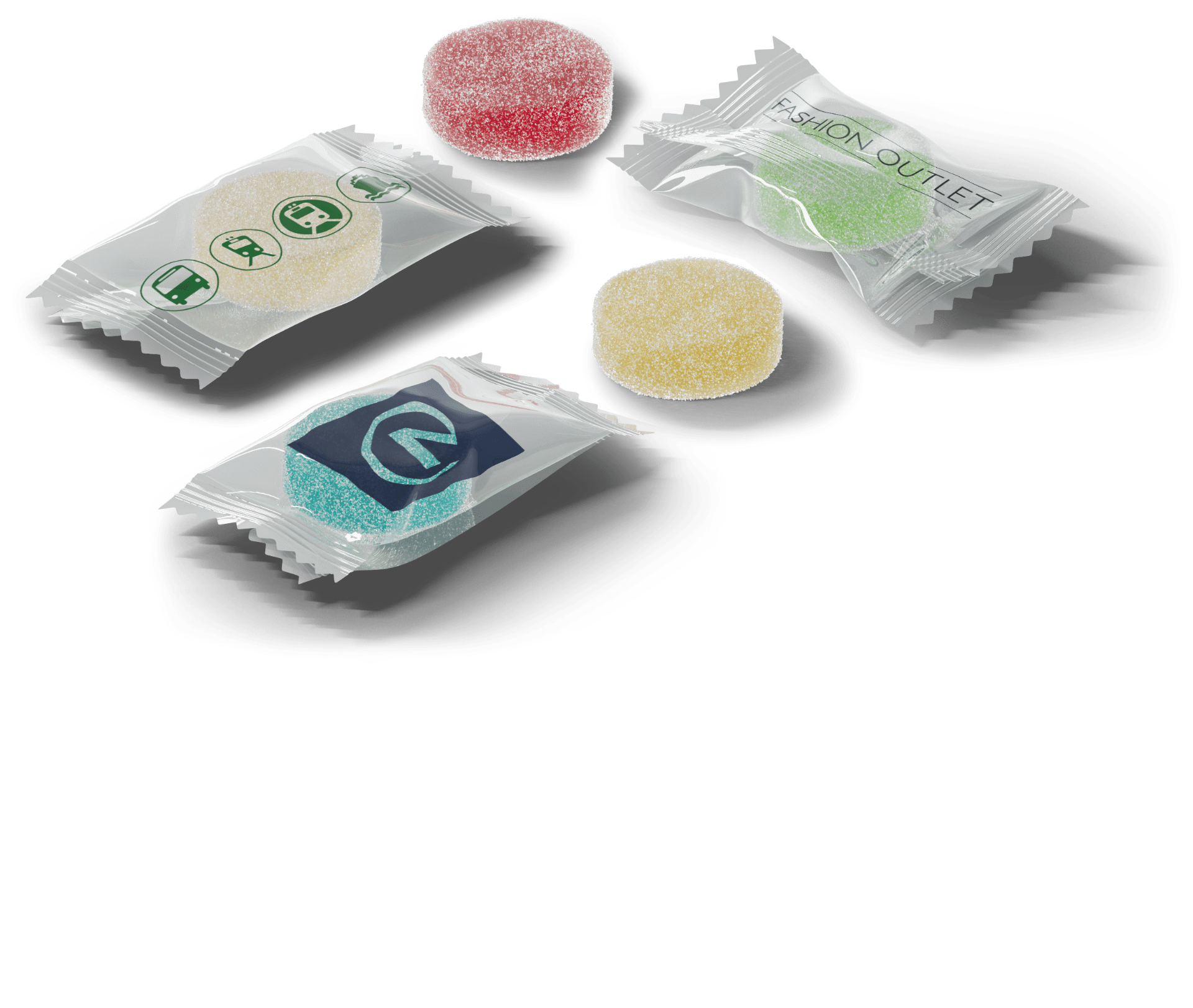 CARAMELLE PERSONALIZZATI